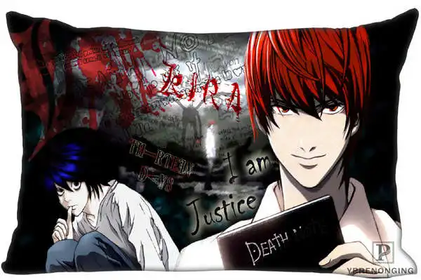 Best Custom Death Note наволочка молния на прямоугольную наволочку 35x45,40x60 см(одна сторона печати) 180516-02 - Цвет: Rectangle Pillowcase