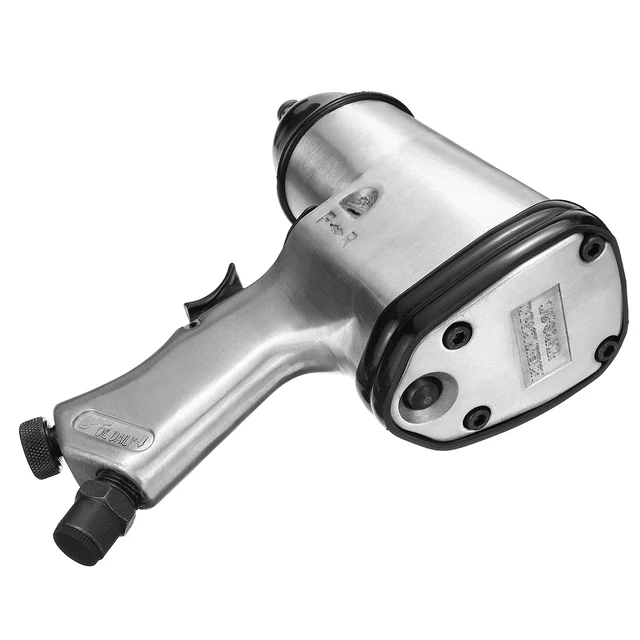 1/2″Drive Heavy Duty Pneumatic Air Impact Wrench Tool For Car Wheel Repairing Die Cast Aluminum High Torque Low Noise 4CFM@90PSI