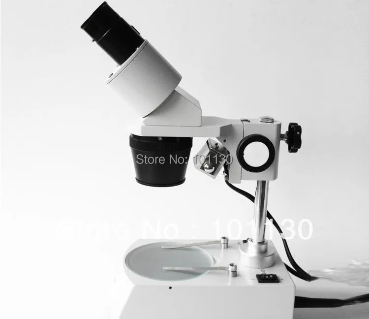 20X 60X Articulated Free Binocular Head Stereo Microscope