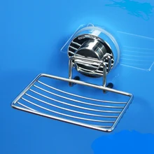 Новая Мощная коробка для хранения мыла на присоске, настенный держатель для мыльницы для ванной комнаты, корзина для душа