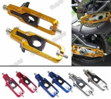 Мотоцикл С ЧПУ Алюминиевый Цепи Регулировки Натяжения Катена Для Yamaha YZF R1 2009 2010 2011 2012 2013 2014