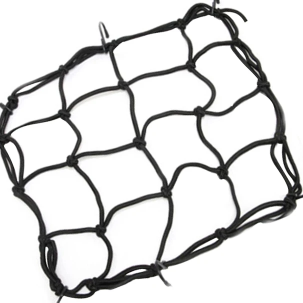 Gepäcknetz mit Haken Luggage Mesh Net Cargo Tank Helmet Bungee Motorcycle