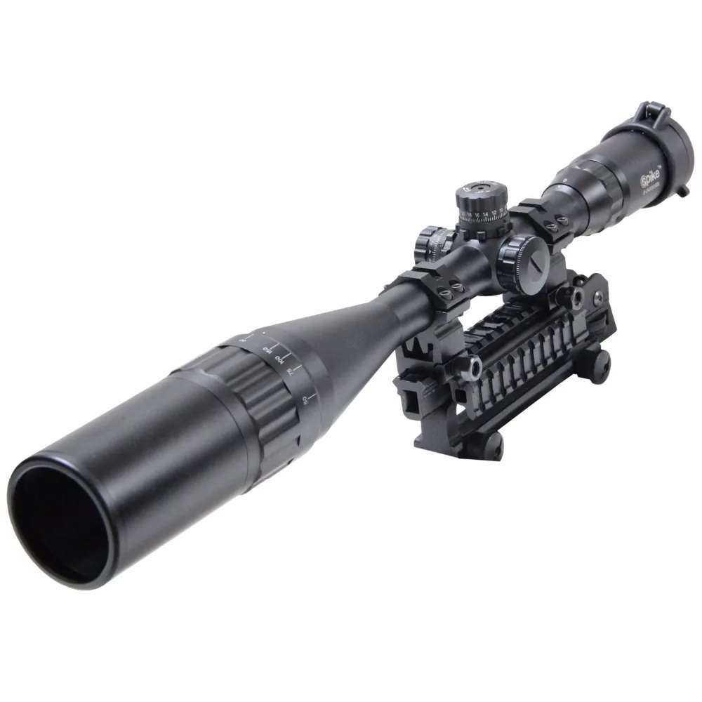 

Spike Waterproof Shockproof Hunting Tactical 6-24X50 AOL 24 Mil-dot Reticle Rifle Scope Fit For 11mm Or 20mm Picatinny Rail Guns