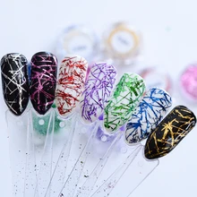 1 бутылка Блестки для дизайна ногтей Блестящий Порошок тонкий лазерный блеск для ногтей блестка Хамелеон маникюрный Декор Инструменты для ногтей TRSJS01-07