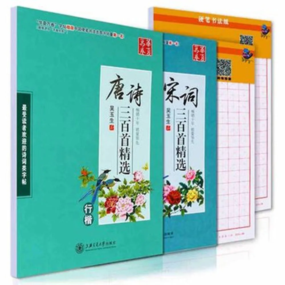 Китайская поэтическая книга songci китайская каллиграфическая ручка карандаши