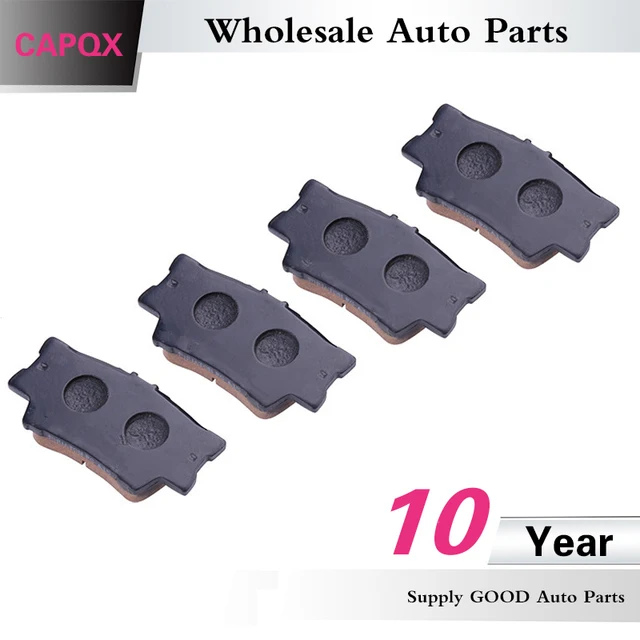 Capqx Rear Brake Pads 04466 33160 For Rav4 Aurion Camry Es240 Es350 Capqx Rear Brake Pads 04466 33160 For Rav4 Aurion Camry Es240 Es350 2001 2003 2004 2005 2006 2007 2008 2009 2010 2017