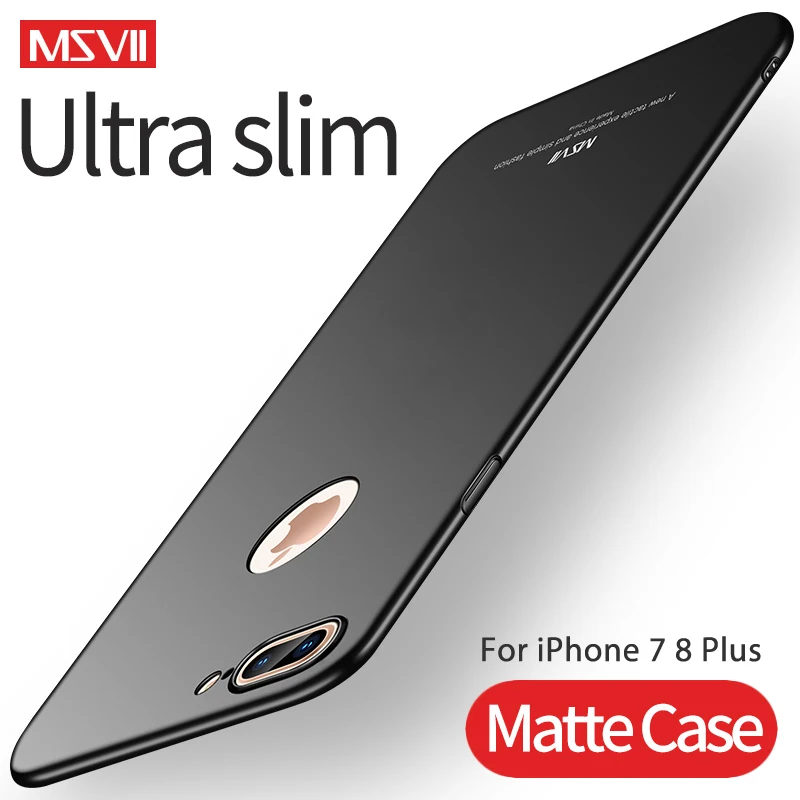 

Case For iPhone 7 8 Hard PC Full Protection Cover Ultra Slim Matte Case Cover For Apple iPhone7 iphone 7 8 Plus Phone Cases