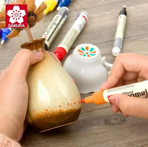 Японская ручка для рисования из водонепроницаемого керамического стекла