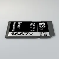 sd כרטיסי חדש Lexar זיכרון פלאש SD כרטיס cartao דה memoria 128GB U3 SDXC UHS-II 250MB / s עבור SLR דיגיטליות / HD 1080p 3D 4K וידאו כרטיסי מצלמה (5)