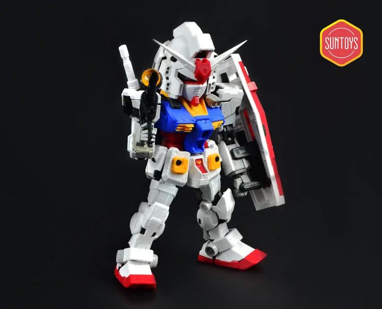 Sol Juguetes Modelo Gundam Sd Rx 78 2 Gundam Mobile Suit Ninos