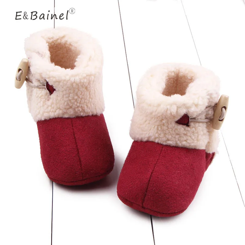 Winter Baby Booties Warm Newborn Baby Girls Shoes First Walkers Shoes