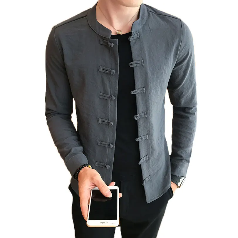 camisa mandarin