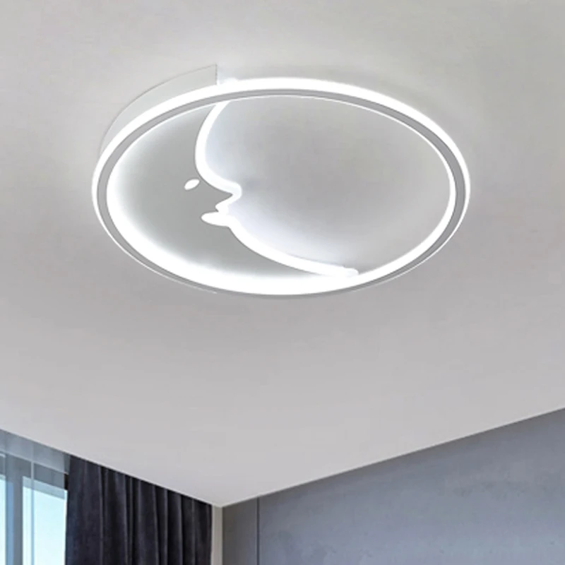 

New Remote Controller Modern Led Chandelier For Living Room Bedroom Room Study Room White Finish 90-260V Dimmable Chandelier