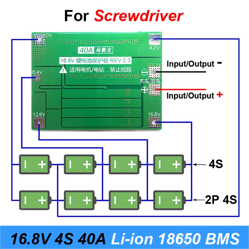 Turmera-4S-40A-BMS-lithium-battery-screwdriver-04