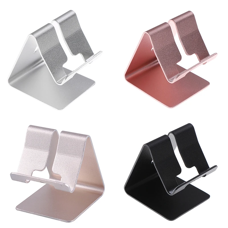 1pc Aluminum Alloy Desk Phone Stand Holder For iPhone 6 6s 7 Plus 5S SE Universal Tablet  Desktop Mobile Phone Holder