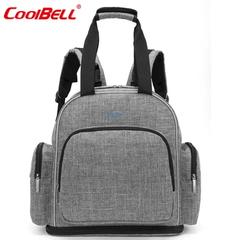 

Fashion High Quality Baby Diaper Bag Backpack Waterproof Extensible Baby Tote Bag Unisex Stroller Bag Diaper Handbag For Mom