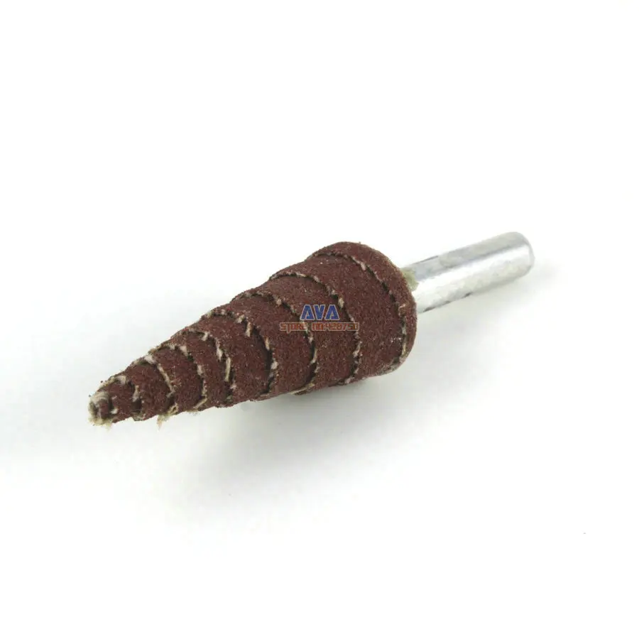 10 Pieces 16x40mm 240 Grit Cone Deburring Abrasive Flap Sanding Wheel