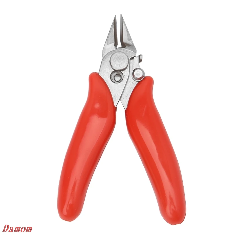 

Mini 3.5" Diagonal Side Cutting Pliers Lock Cable Wire Cutter Repair Hand Tools
