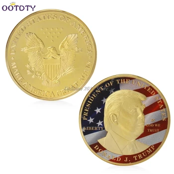 

Donald Trump Make America Great Again President Commemorative Challenge Coin