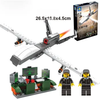 

Kaizhi Children's puzzle assembling 84036 Military series battlefield Tianyan action 4 mixed DIY Model Kids Educational Toy