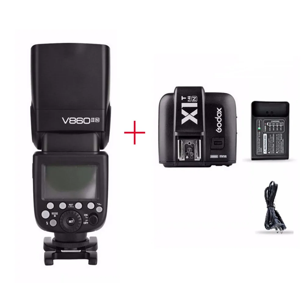 Godox V860II N I TTL HSS 2 4G font b Wireless b font Build In Transceiver