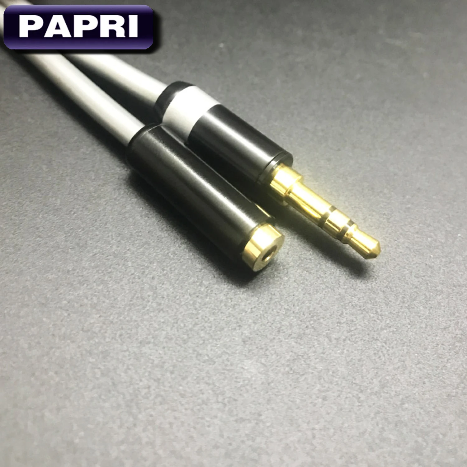PAPRI MPS X 7 HiFi Кабели 99.9997% OCC позолоченный провод 3 5 мм Мужской до 2 Женский обновленный кабель для наушников ie800