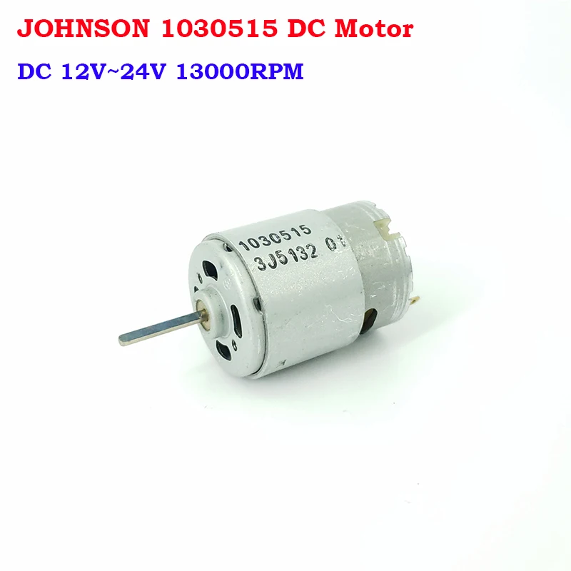 

JOHNSON RS-380 Micro 380 DC Motor 12V~24V 13000RPM High Speed Large Torque for Electric Drill Garden Tools Toy Model