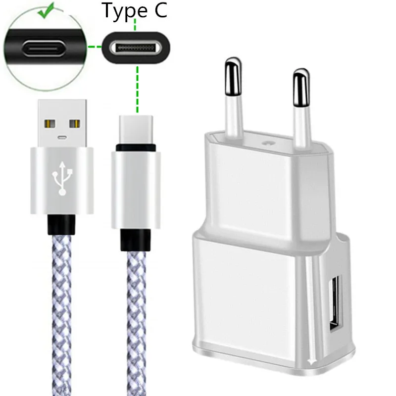 Кабель для быстрой зарядки и передачи данных 2 м usb шнур Samsung S10 S9 S8 A50 xiaomi mi 8 a2 Redmi note