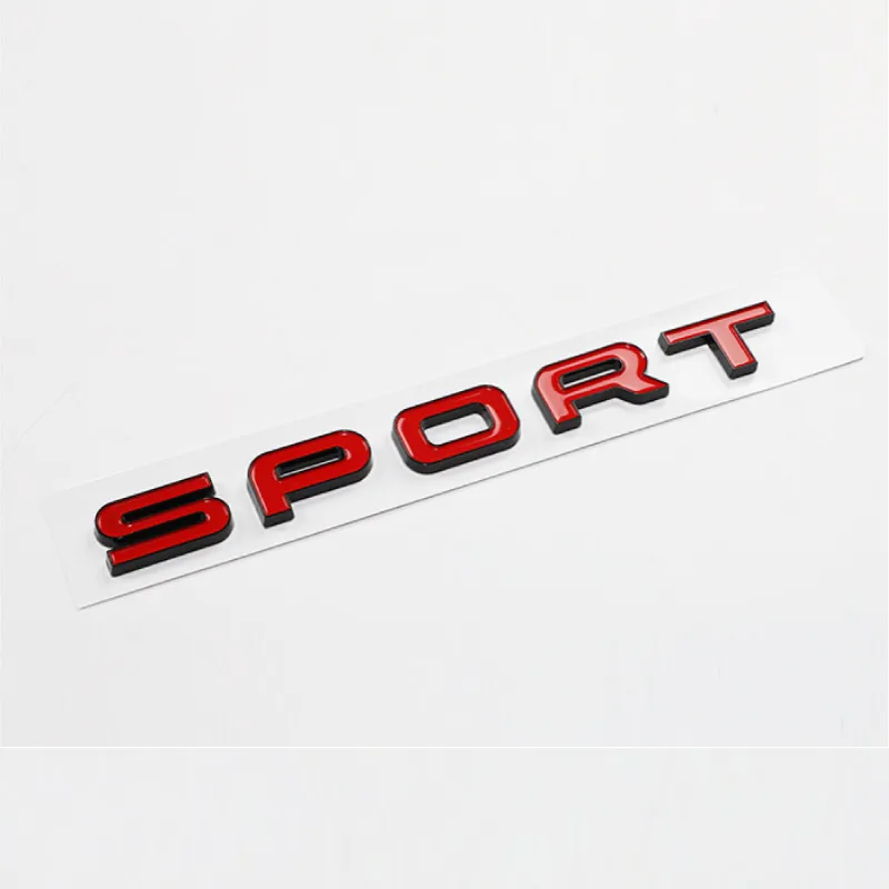 

3D Plastic Rear Trunk Letters Badge Emblem Emblems Badges Decal Sticker for Land Rover Discovery Range Rover Autobiography Sport