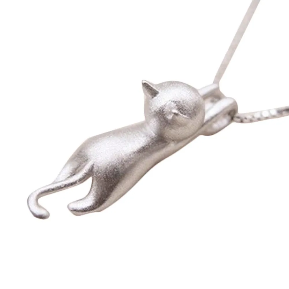 

Cute Cat Pendant Jewelry Hot For Women Fashion Jewelry For Gift Without Chain
