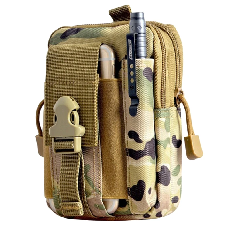 

Molle Waist Bags Men's Casual Waist Pack Purse Mobile Phone Case for Phone Sand
