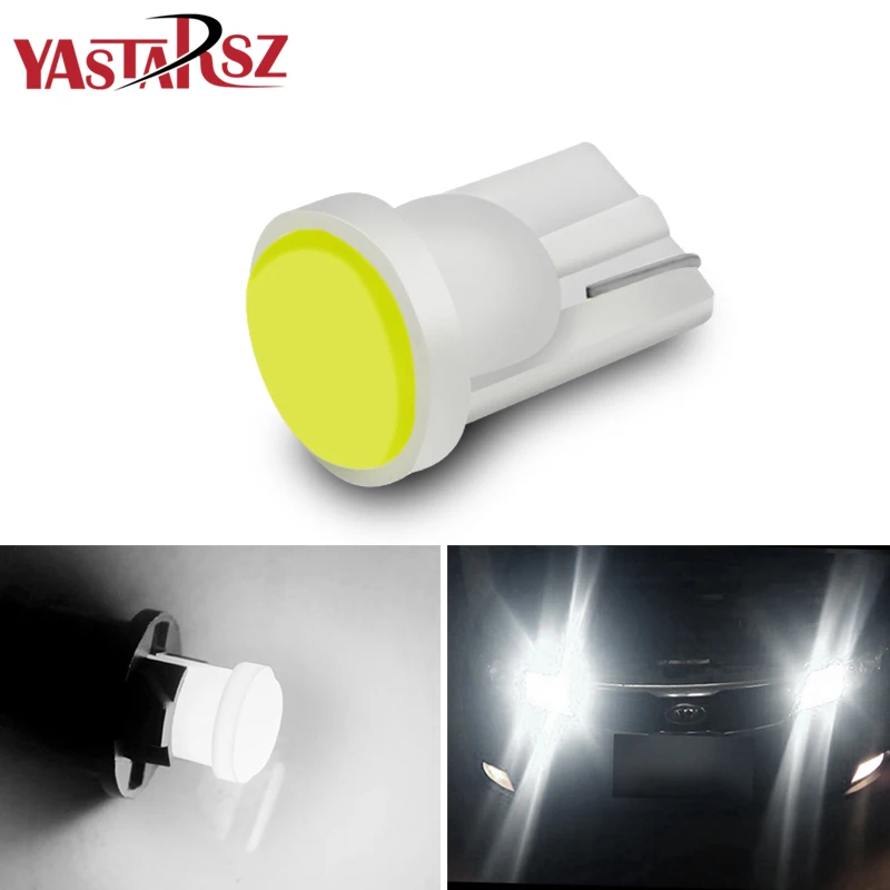 

Car led 1pcs T10 194 168 W5W 1 LED COB Chip Car Wedge Door Light Clearance Lights Wholesale Car Side Light Bulbs Car styling