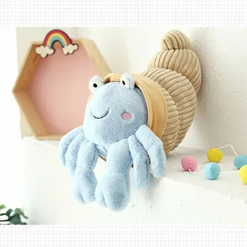 

Creative Funny Monster Pillows Simulation Hermit Crab Plush Dolls Decorative Cushion Throw Pillow With Inner Home Decor Sofa