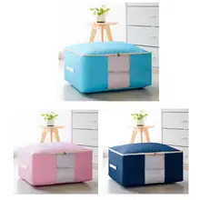 

Oxford Cloth Quilts Storage Bags Bedroom Wardrobe Blanket Clothes Organizer Bags Washable Dust-proof Bags