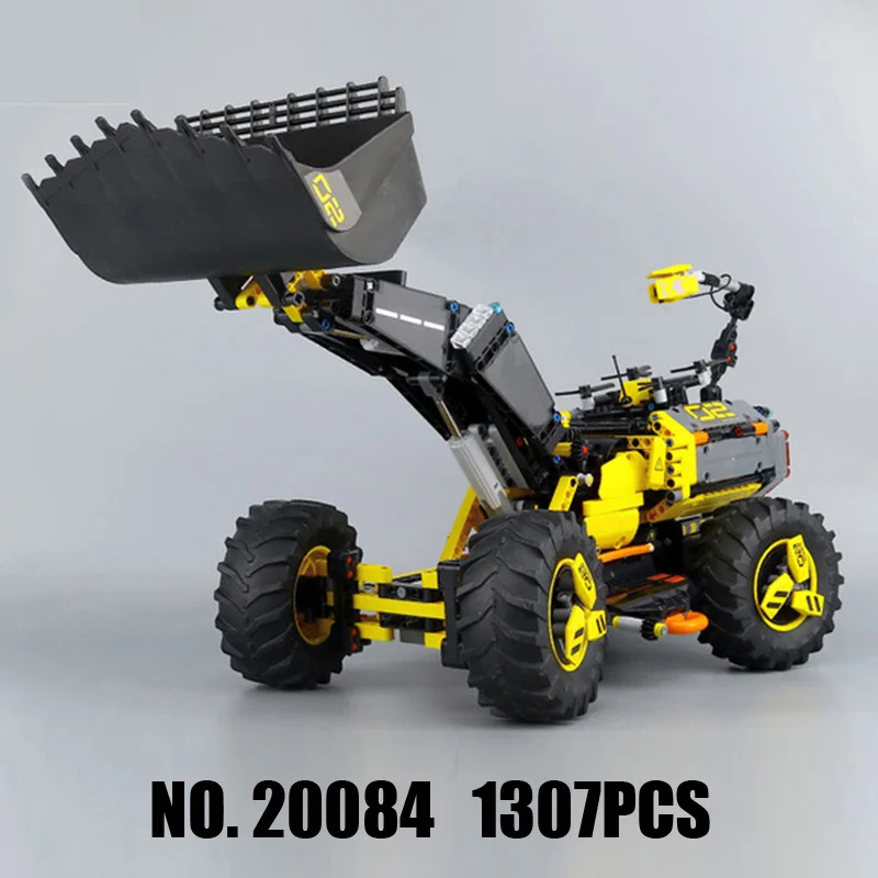 

Technic 20084 1307PCS The Concept Wheel Loader ZEUX Sets Compatible 42081 Model Building Blocks Bricks Toys For Children