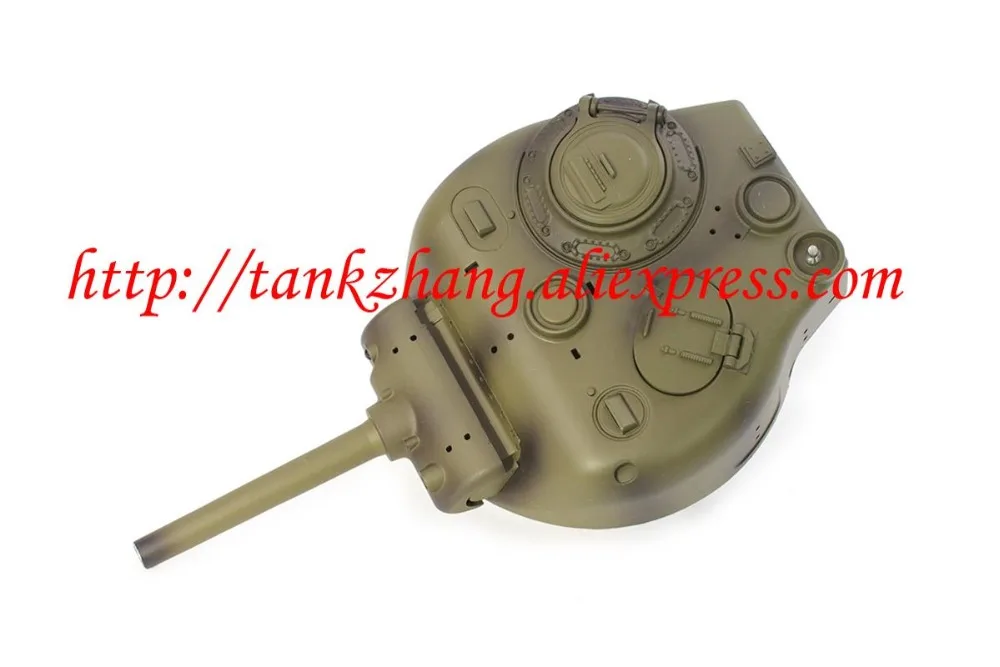 

HENG LONG 3898-1 RC tank Sherman M4A3 1/16 spare parts No.3898-AC006 Turret with barrel-5.3 version