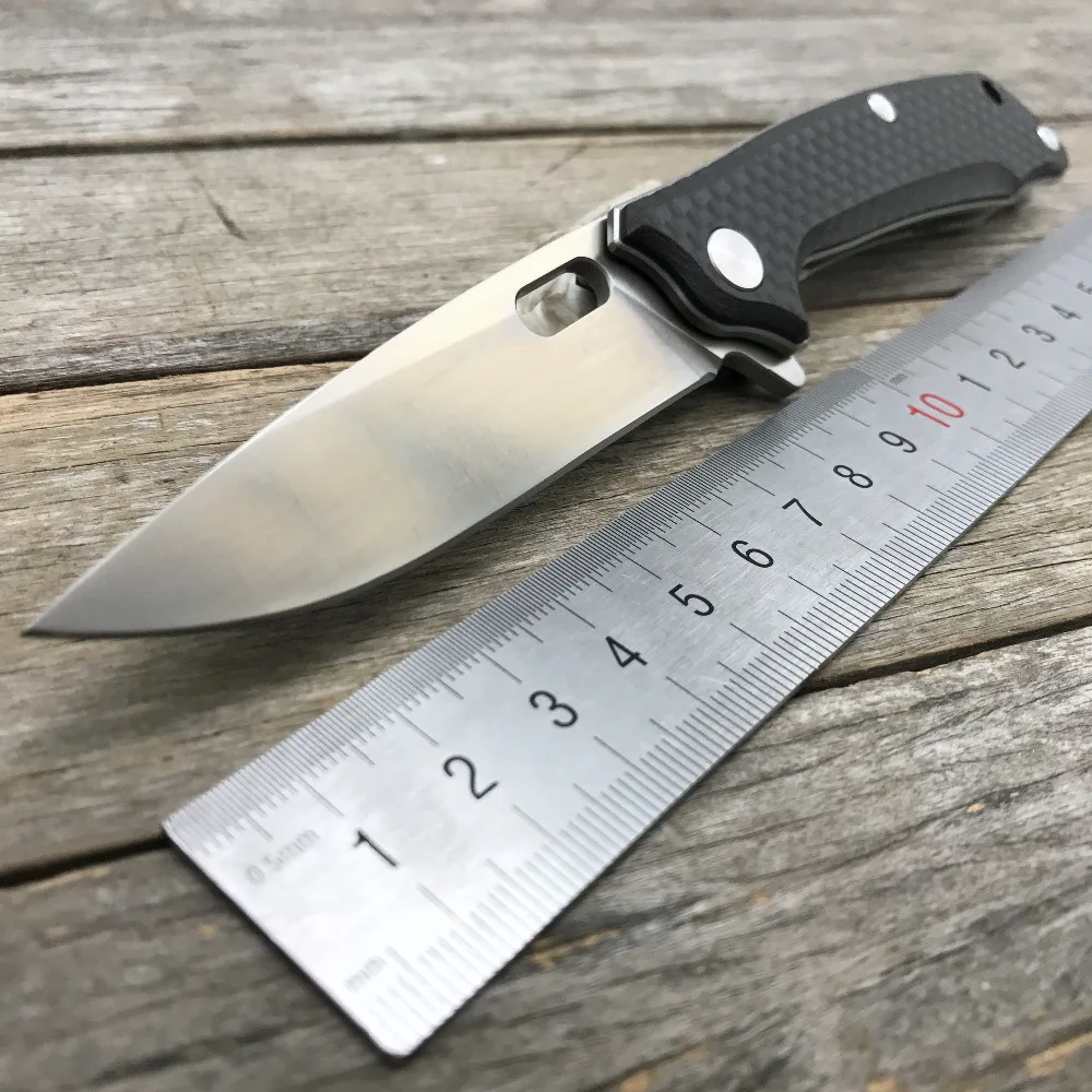 LDT Cobra Bear складной нож D2 лезвие из углеродного волокна ручка охотничьи ножи для выживания походные ножи карманный нож для отдыха на природе Инструменты для повседневного использования