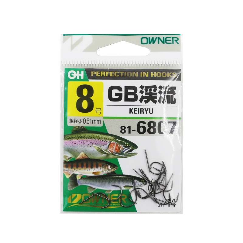 

High Strength Owner Fish Hooks Stream Sea Black Barbed Fishing Hooks Carp Fishing Peche Bait Lure Tackles Ultra Sharp Fishhooks