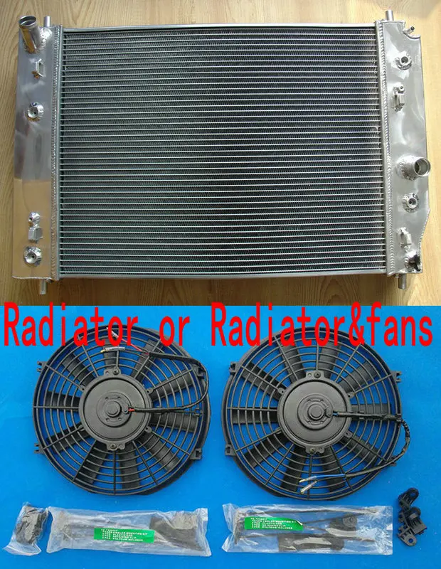 

3 row 64MM Aluminum Radiator for Chevrolet Corvette C6 double oil cooler
