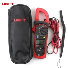 UNI-T UT202A Digital Clamp Multimeter Manual Range Low Voltage Protection LCD DC AC Diode Tester Test Leads Probe Handheld
