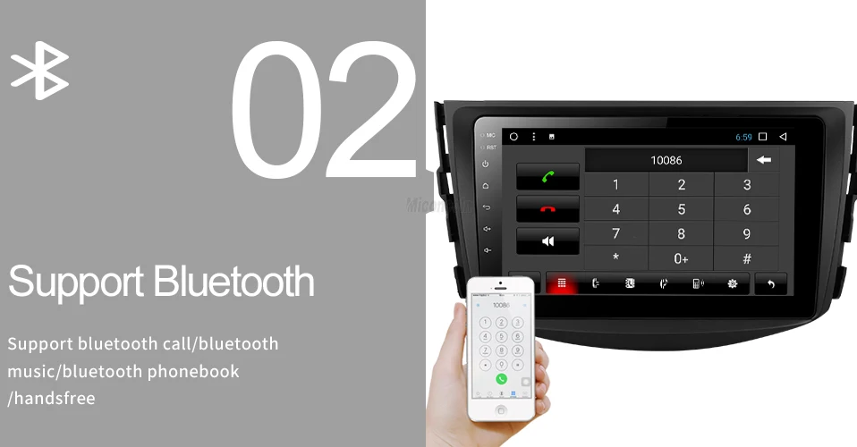 Top Asottu CRAV48060 Octa 8 Core Car DVD GPS Navigation palyer Android 8.1 Car DVD Player for toyota rav4 2007 2008 2009 2010 2011 4