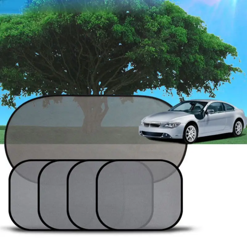 5 шт. тонировка для окон автомобиля занавеска от солнца солнцезащитный щит солнцезащитный экран защита окна автомобиля универсальные аксессуары