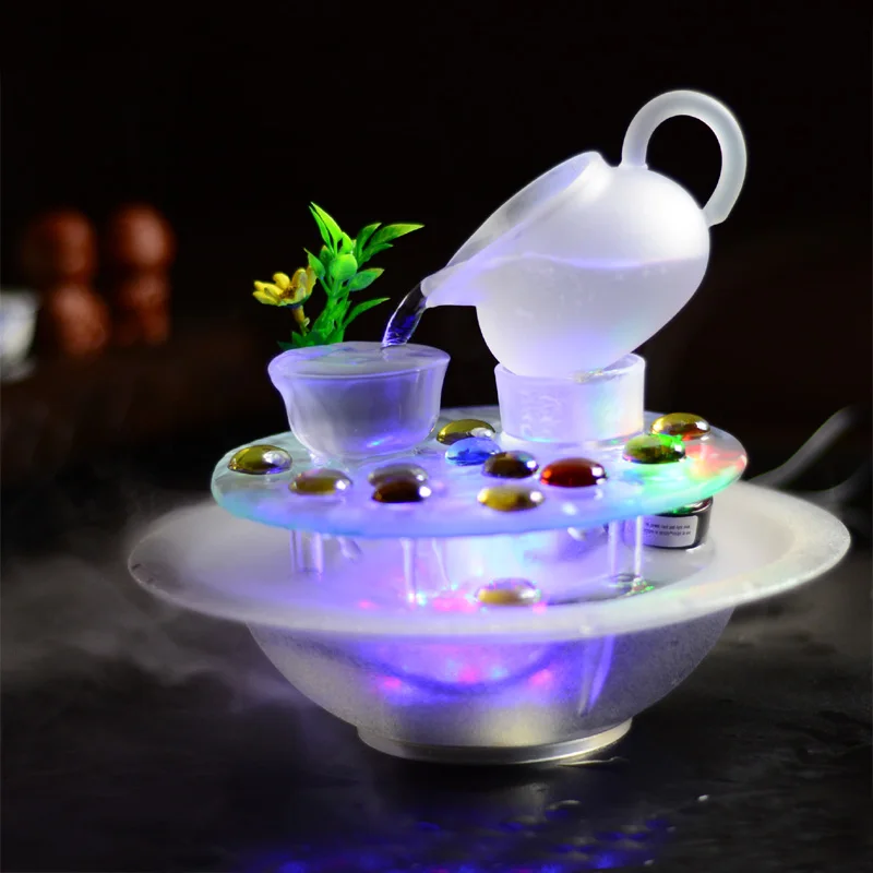 Feng Shui фонтан воды наборы чайников в офис для украшения дома подарки на новый