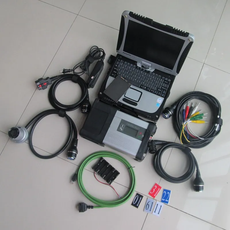  MB Sterne SD Verbinden C5 mit software SSD 201912 mulit-sprachen mit CF19 Laptop cf-19 touchbook mb