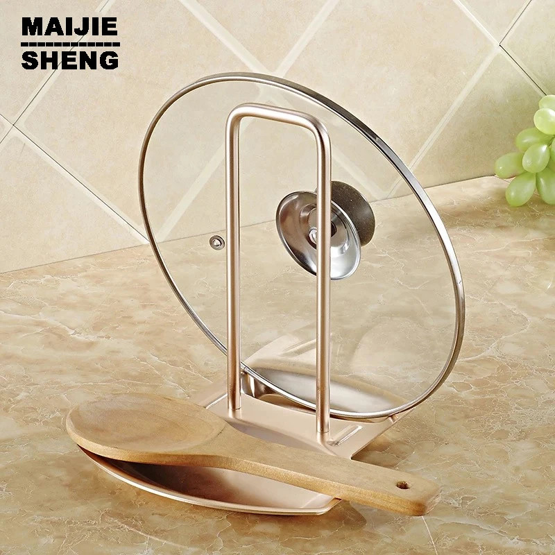 kitchen storage kitchen spoon holder pot holder Chopping block spoon holder Aluminum multi