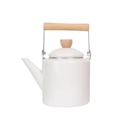 Творческий американский Европейский бытовой большая емкость большой керамический чайник-кофейник холодной воде бутылка холодной воды lo1051004 - Цвет: Белый