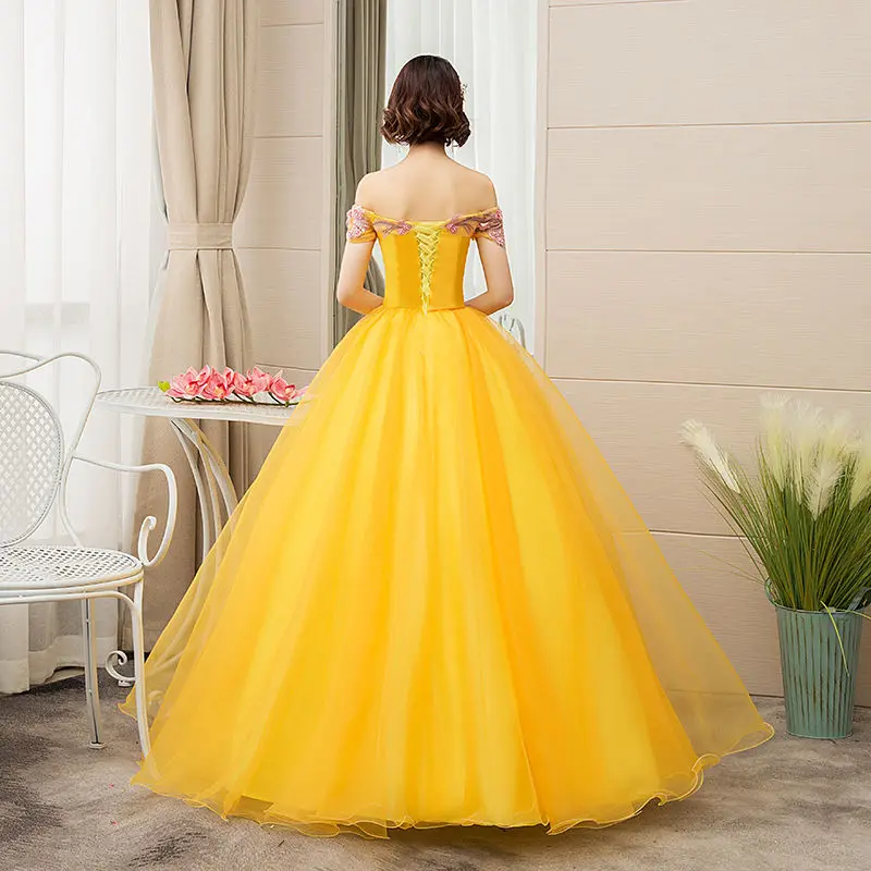 Quinceanera Dresses New The Golden Off The Shoulder Lace Vestidos 15 Anos Party Party Prom Quinceanera Gown