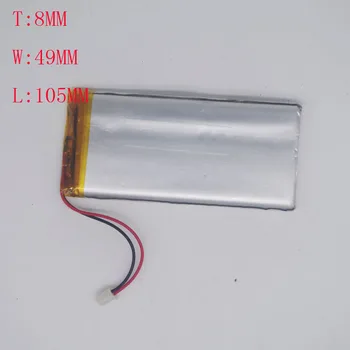 

3.7V Polymer Lithium Battery 8049105/8045105 Suitable for Mobile Power Tablet Computer 5000mAh