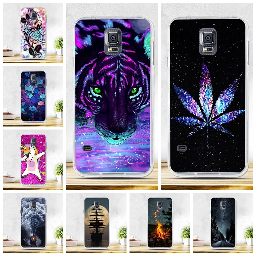 

Case For Coque Samsung Galaxy S5 Case Phone Cover For Samsung S5 Neo Case Capa For Fundas Samsung S5 i9600 SM-G900F Soft TPU Bag