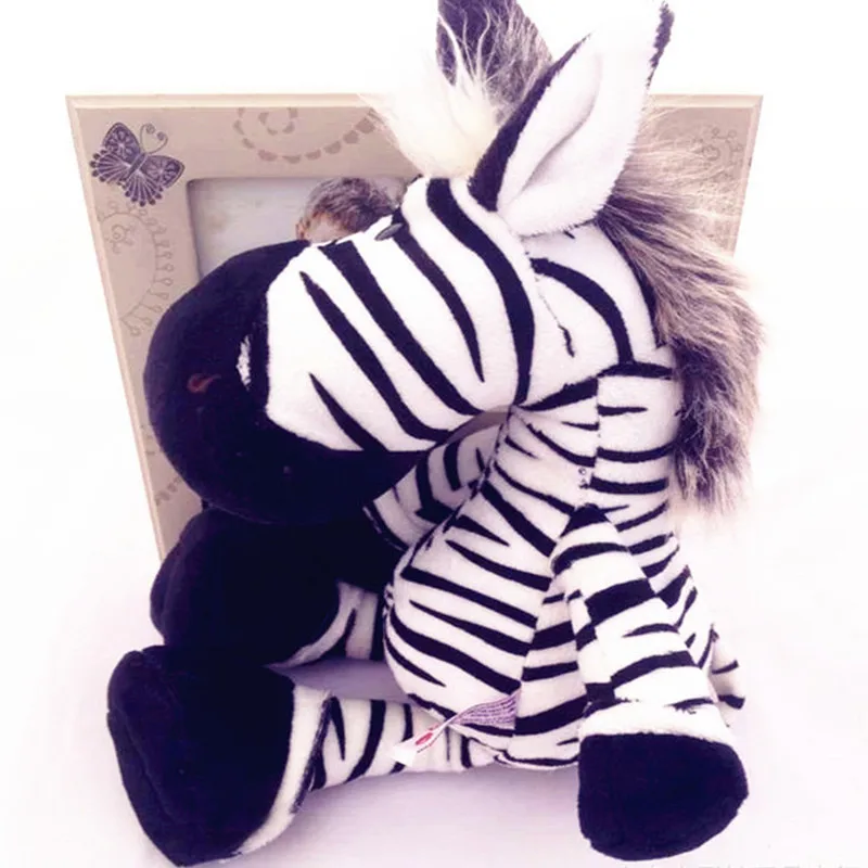 Lindo juguete de peluche de cebra suave 10 \ Lindo juguete de peluche de cebra suave 10 \